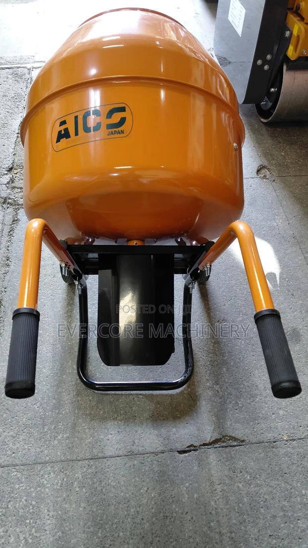 Electric Portable Concrete Mixer 140litres Best Quality. - main view