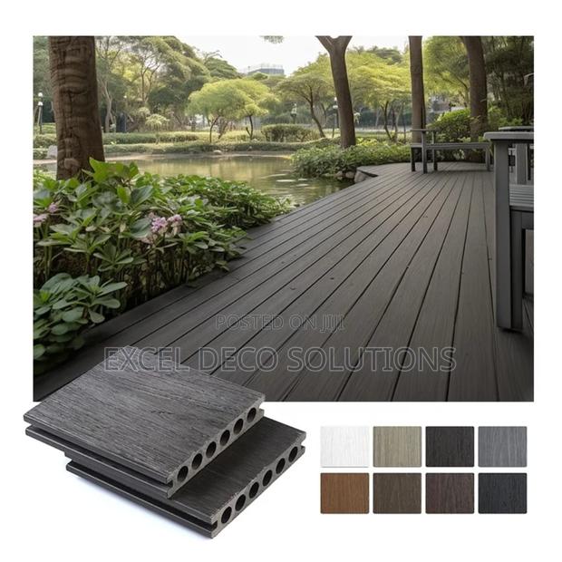 WPC Outdoor Floor Planks_ Waterproof and Uv Resistant