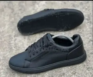 Calvin Klein All Black Leather ,Ck Casuals Sizes 40-45