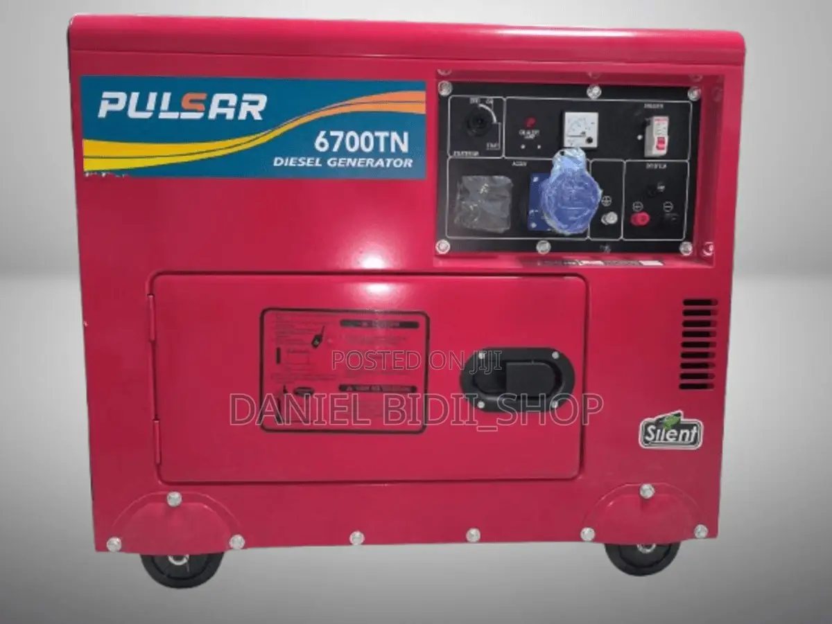 Diesel Silent Generator With Ats Dg6700tn-ats Pulsar 7kva
