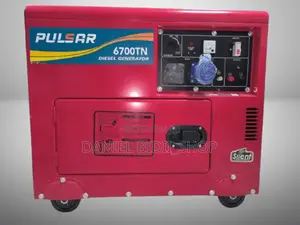 Diesel Silent Generator With Ats Dg6700tn-ats Pulsar 7kva