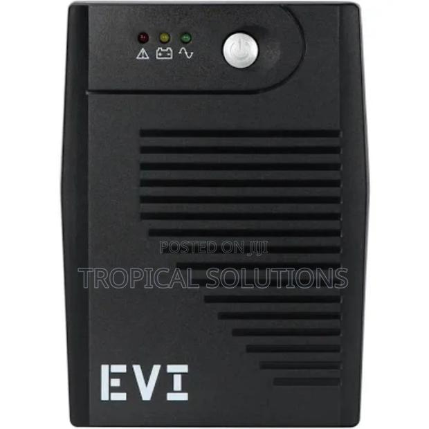 Evi 650va/360w Line Interactive Ups 650va 2 Universal Outlets