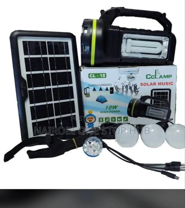 Cl-18 Solar Music Lighting System - main view