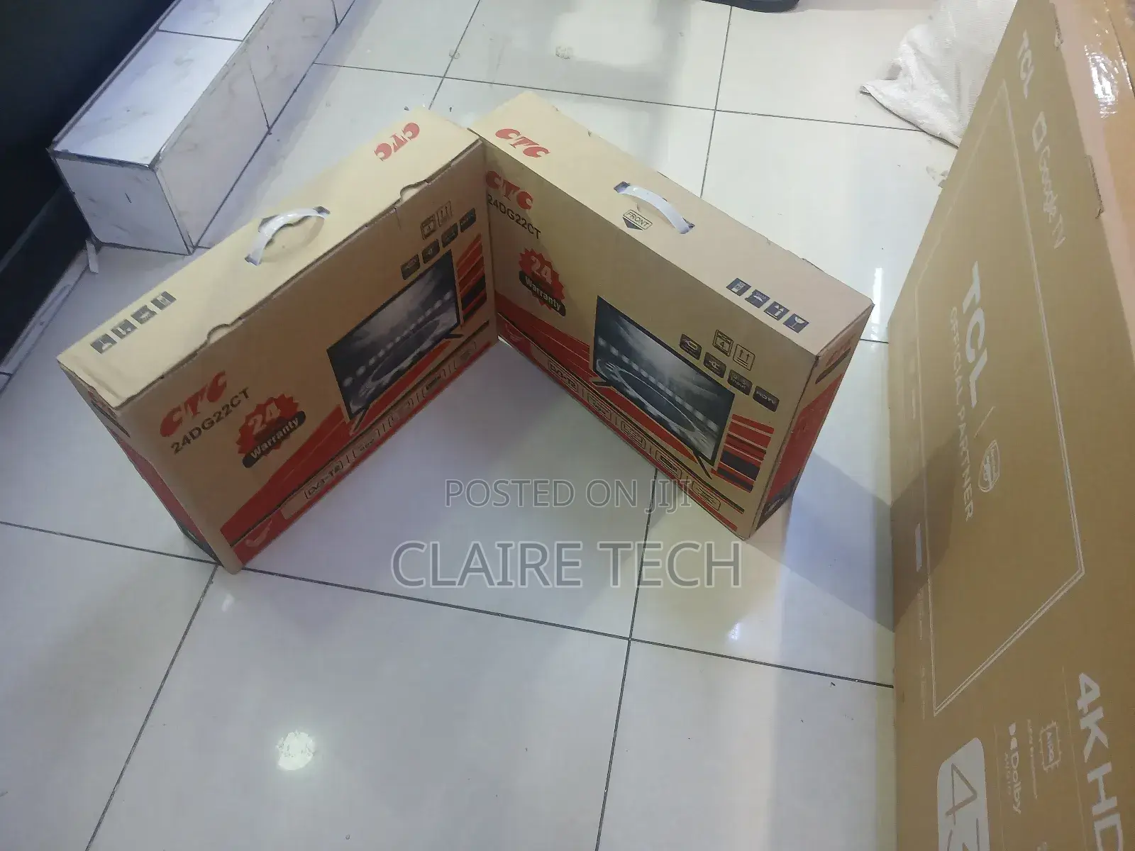 CTC 24 Inch Led Digital Tv -Usb Hdmi Inbuilt Decoder