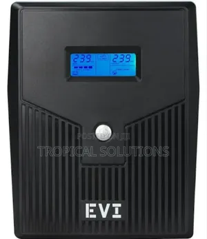 Evi 1100va / 600w Line Interactive Ups 4 Universal Outlets
