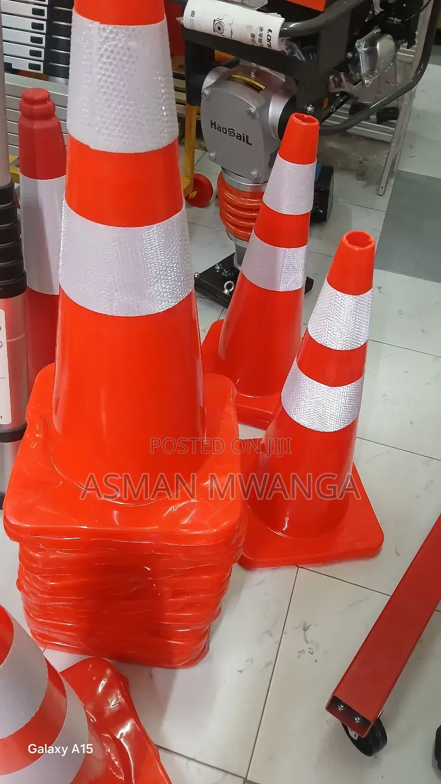 Highly Visible Road Cones 68cm
