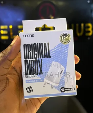 Tecno 10w Micro-Usb Brand New Sealed