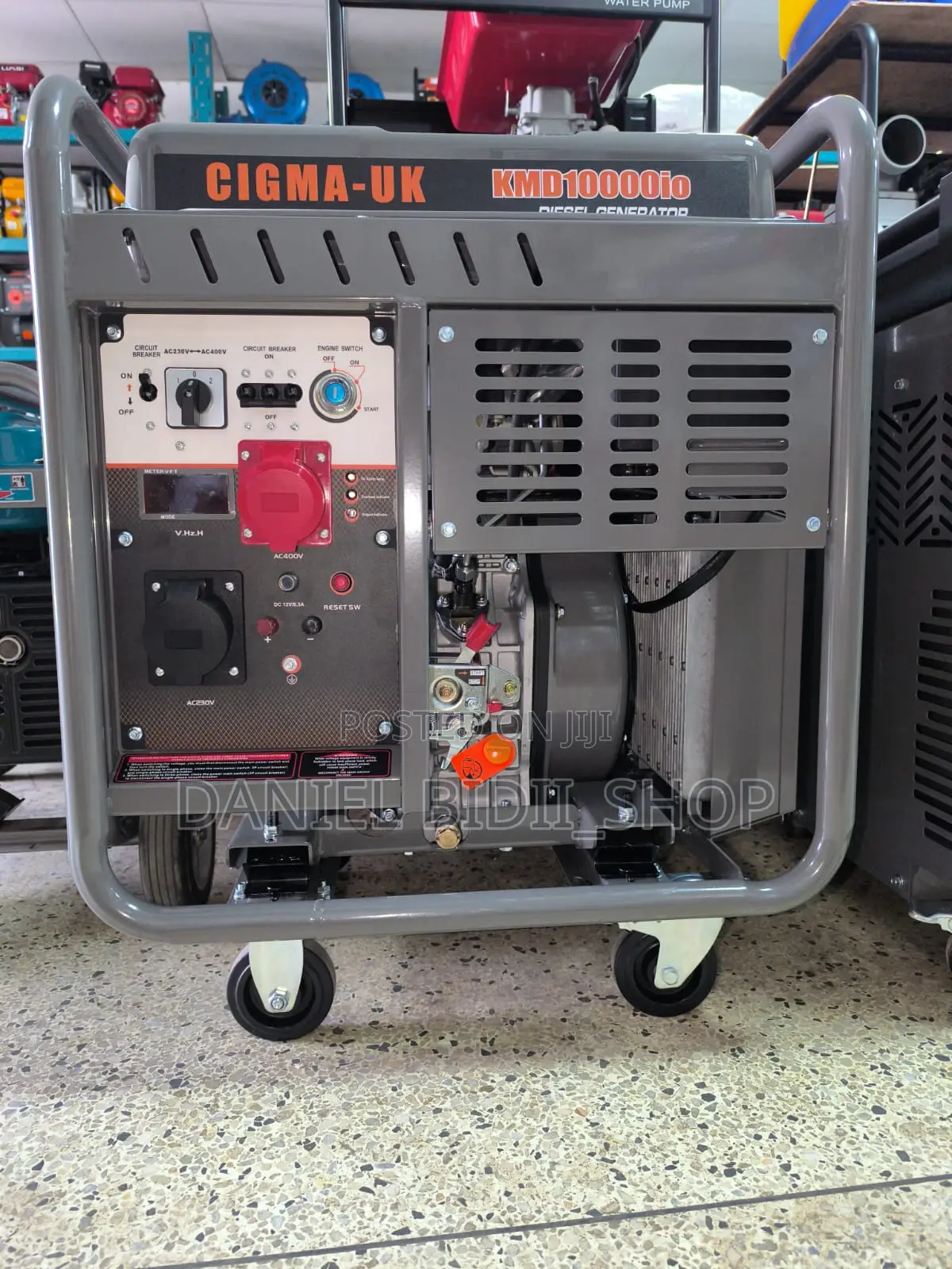 Diesel Inverter Open Type 9kva Cigma-uk (Dual Phase) (New Technology)