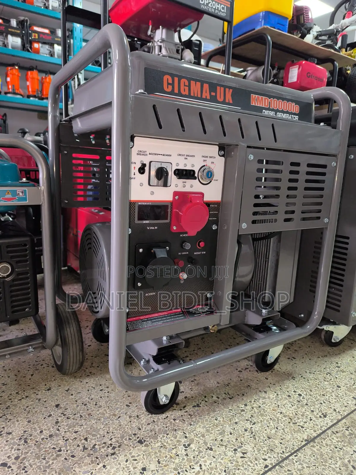 Diesel Inverter Open Type 9kva Cigma-uk (Dual Phase) (New Technology)