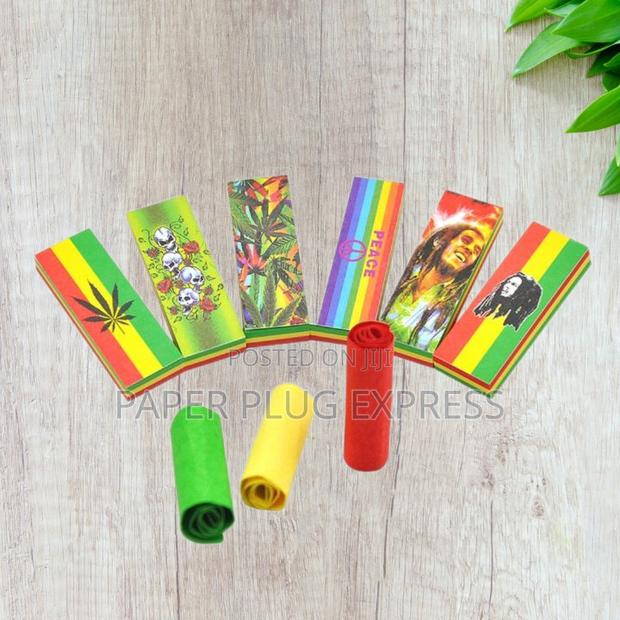 Bob Marley Rasta Color Filter Tips - Box