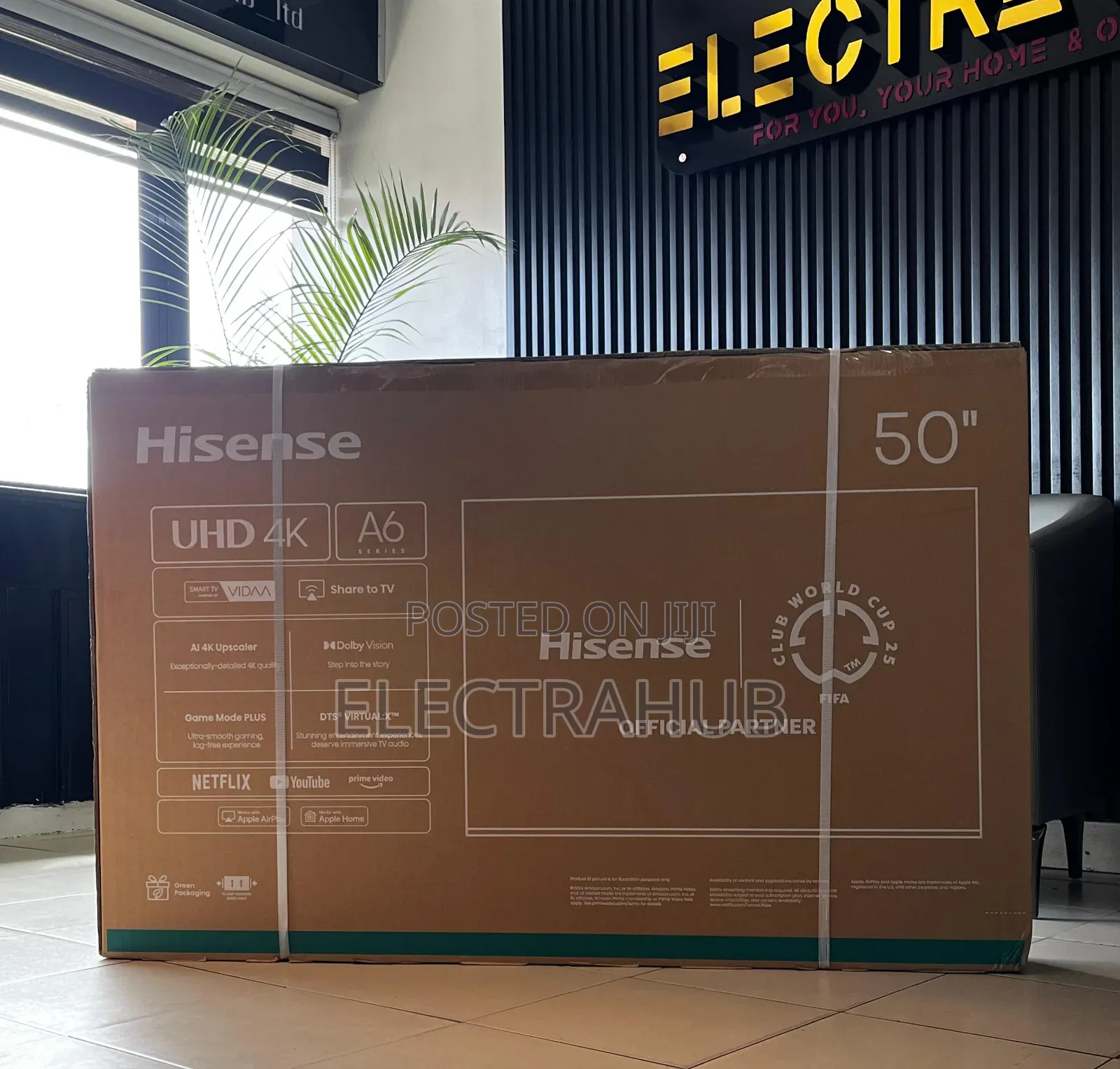 Hisense 50 Inch A6 Uhd Smart Tv Brand New Sealed