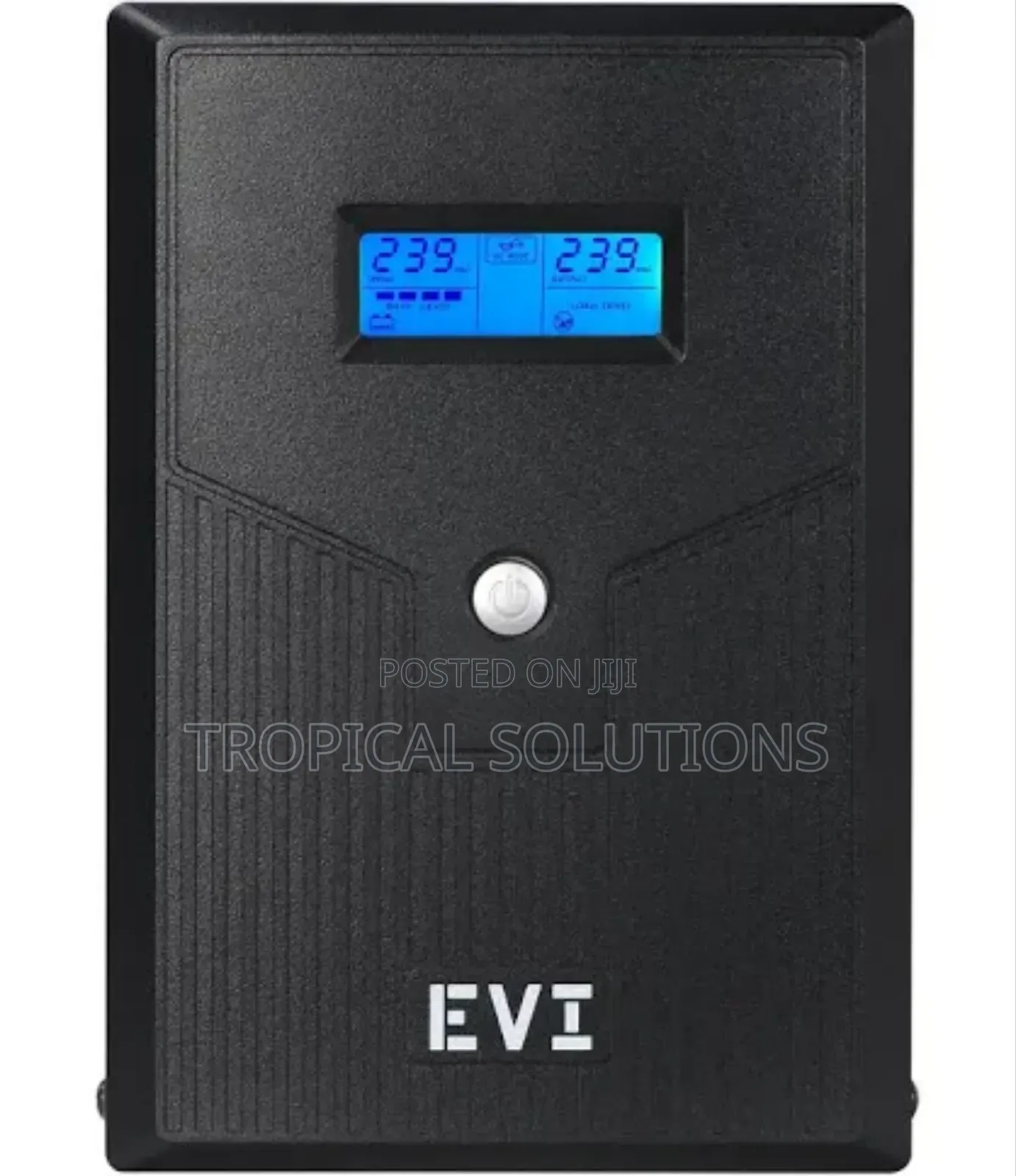 Evi 3000va /1800w Line Interactive Ups With 4 Universal Outlets.