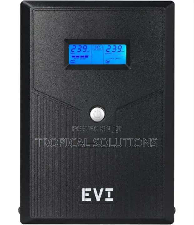 Evi 3000va /1800w Line Interactive Ups With 4 Universal Outlets.