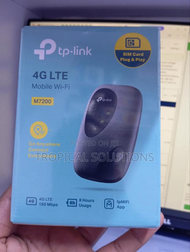 Tp-Link 4g Lte Mobile Wifi M7200 Available - thumbnail 3