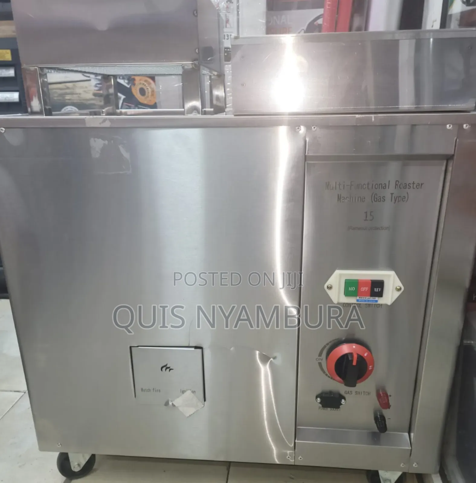 Multifunctional Roaster Machine/ Roller Type Roasting Machine Gas Type