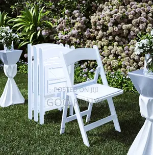 Home Chair; Strong Plastic Folding Chair for Events and Garden