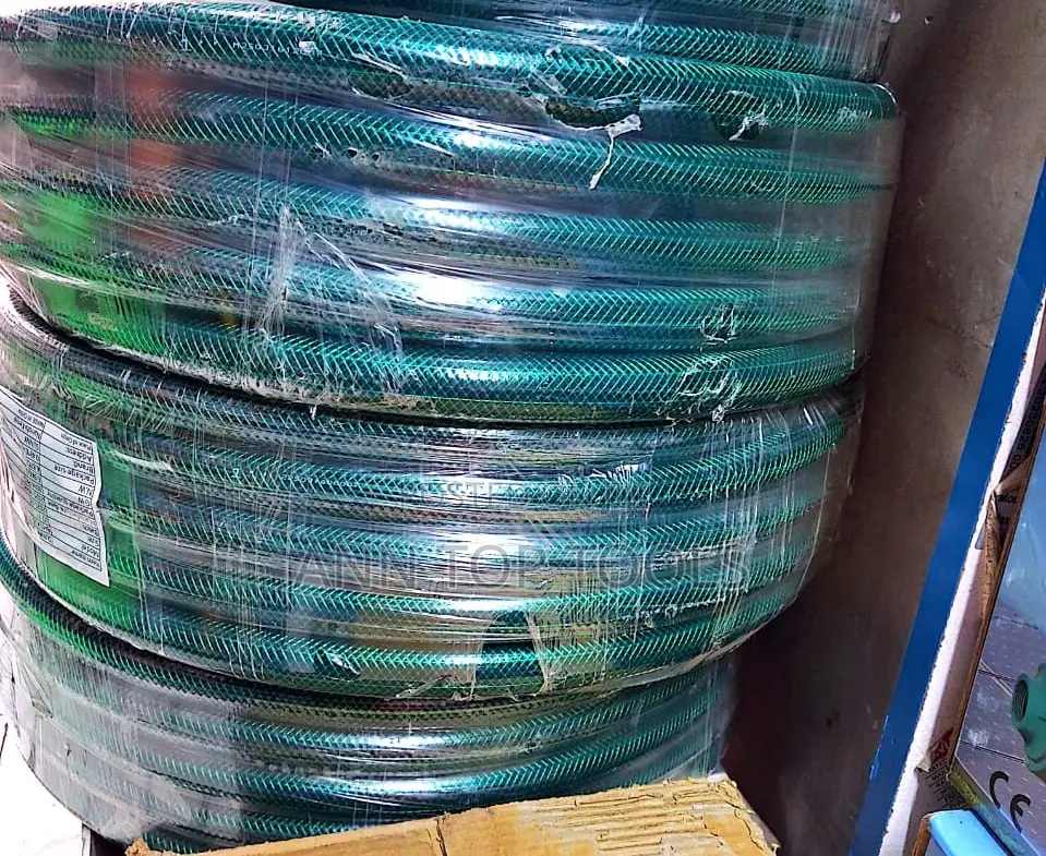 Green Braided Hose Pipe 1 Inch X 30 Metres