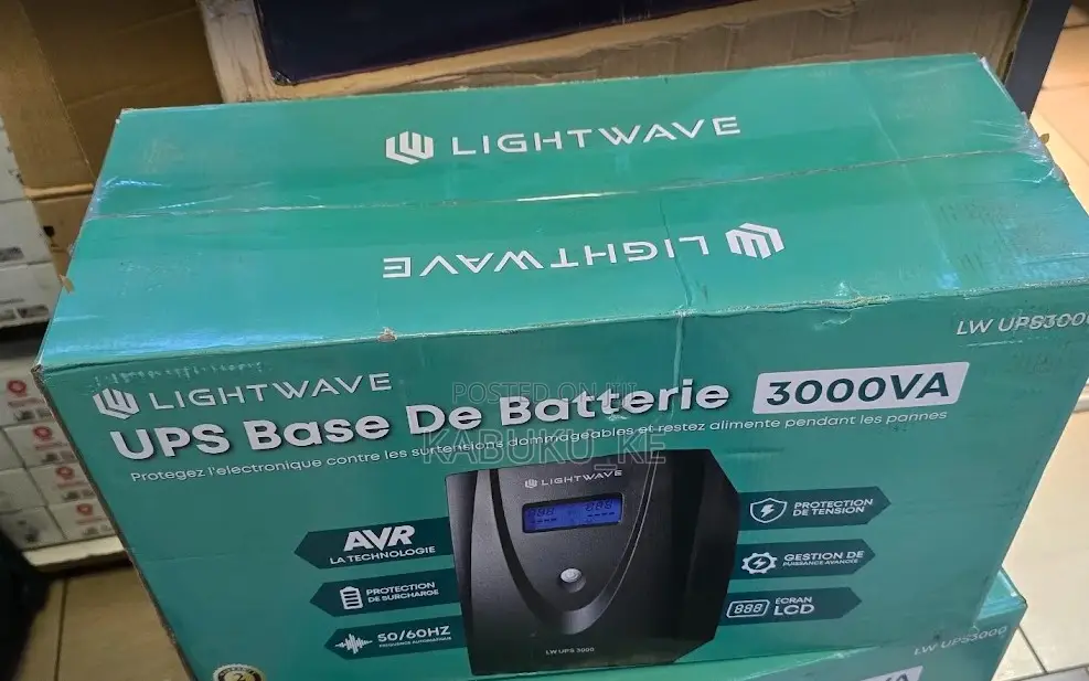 Brand New Lightwave 3000va 3kva Ups 1800 Watts