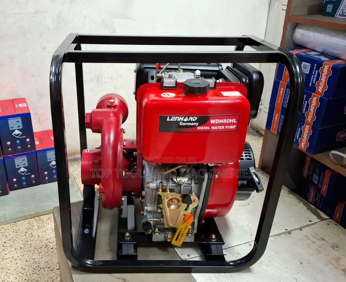 Lenhard Germany 3 Inch High Pressure 100 MTRS Head Diesel Water Pump