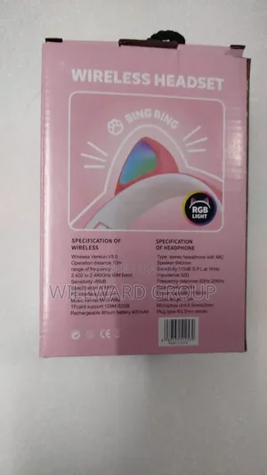 RGB Light Wireless Headset