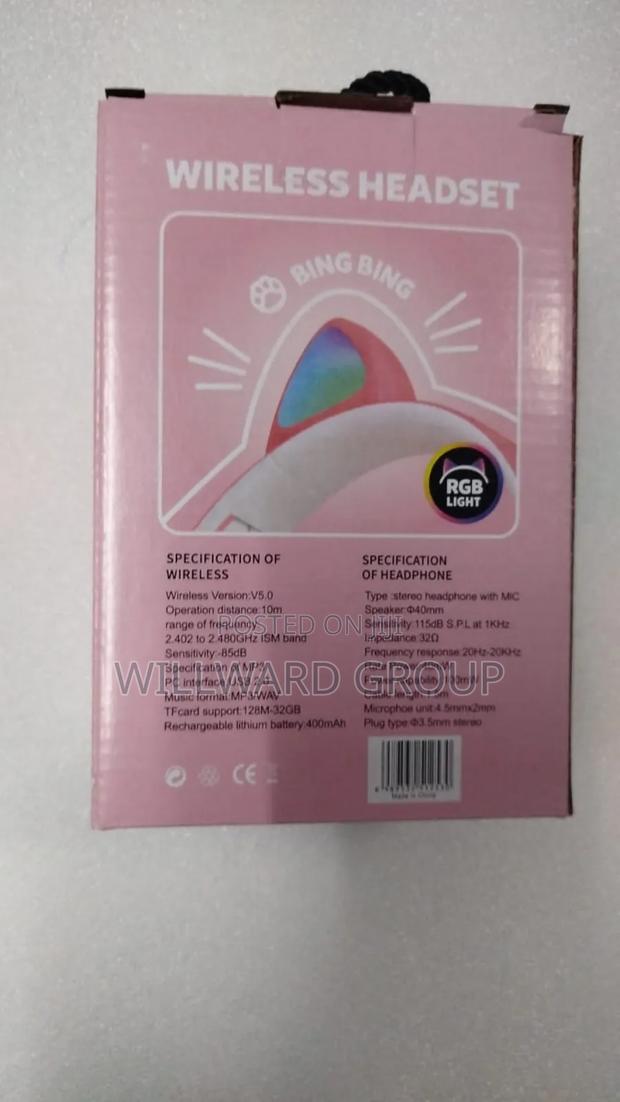 RGB Light Wireless Headset - thumbnail 2