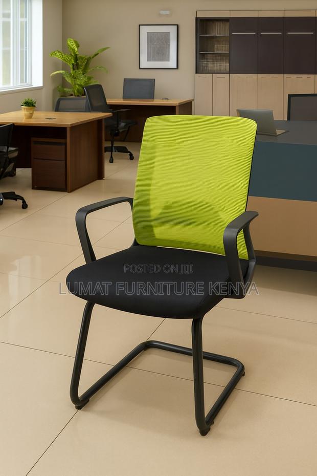 Breathable Office Visitor Waiting Area Mesh Seat - thumbnail 5