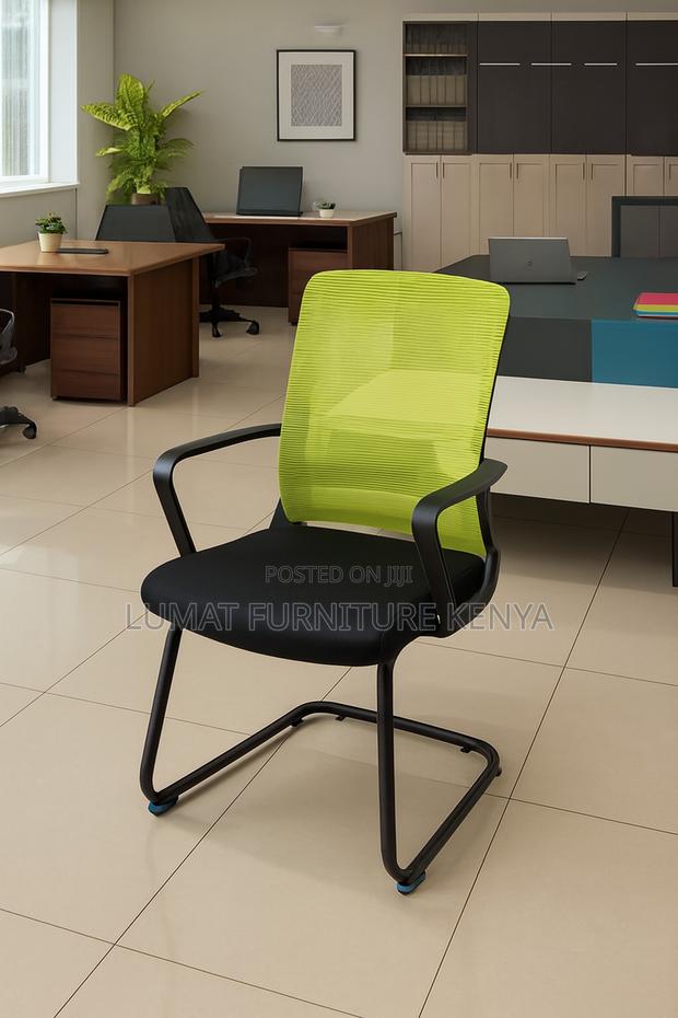 Breathable Office Visitor Waiting Area Mesh Seat - thumbnail 7