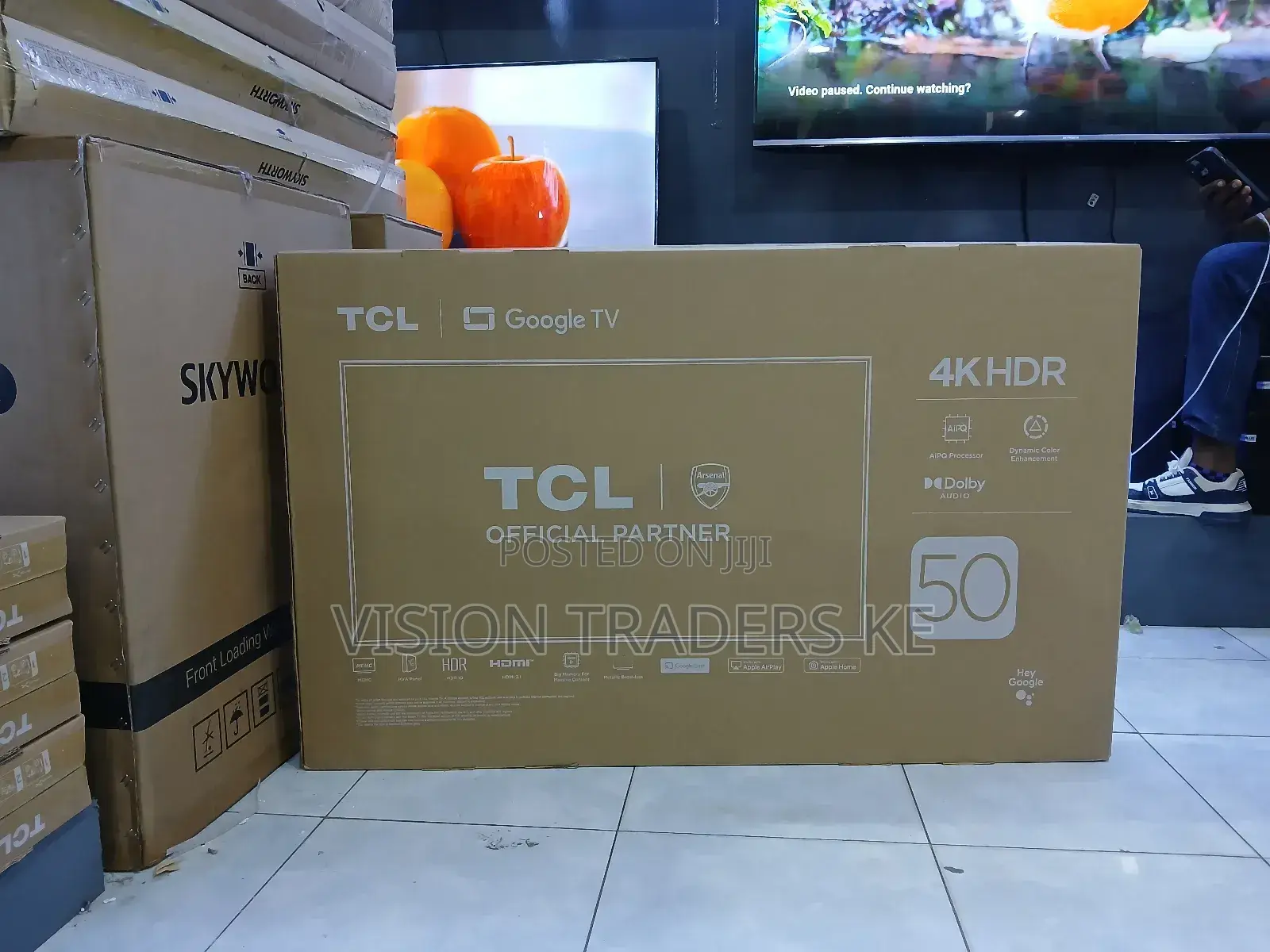 TCL 50inches 50v6c Smart Google HDR Frameless Tv