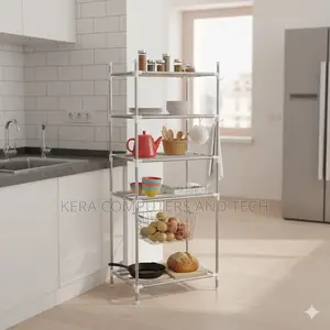 Pot /Storage Rack Steel 5 Layer