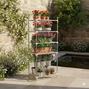 Pot /Storage Rack Steel 5 Layer