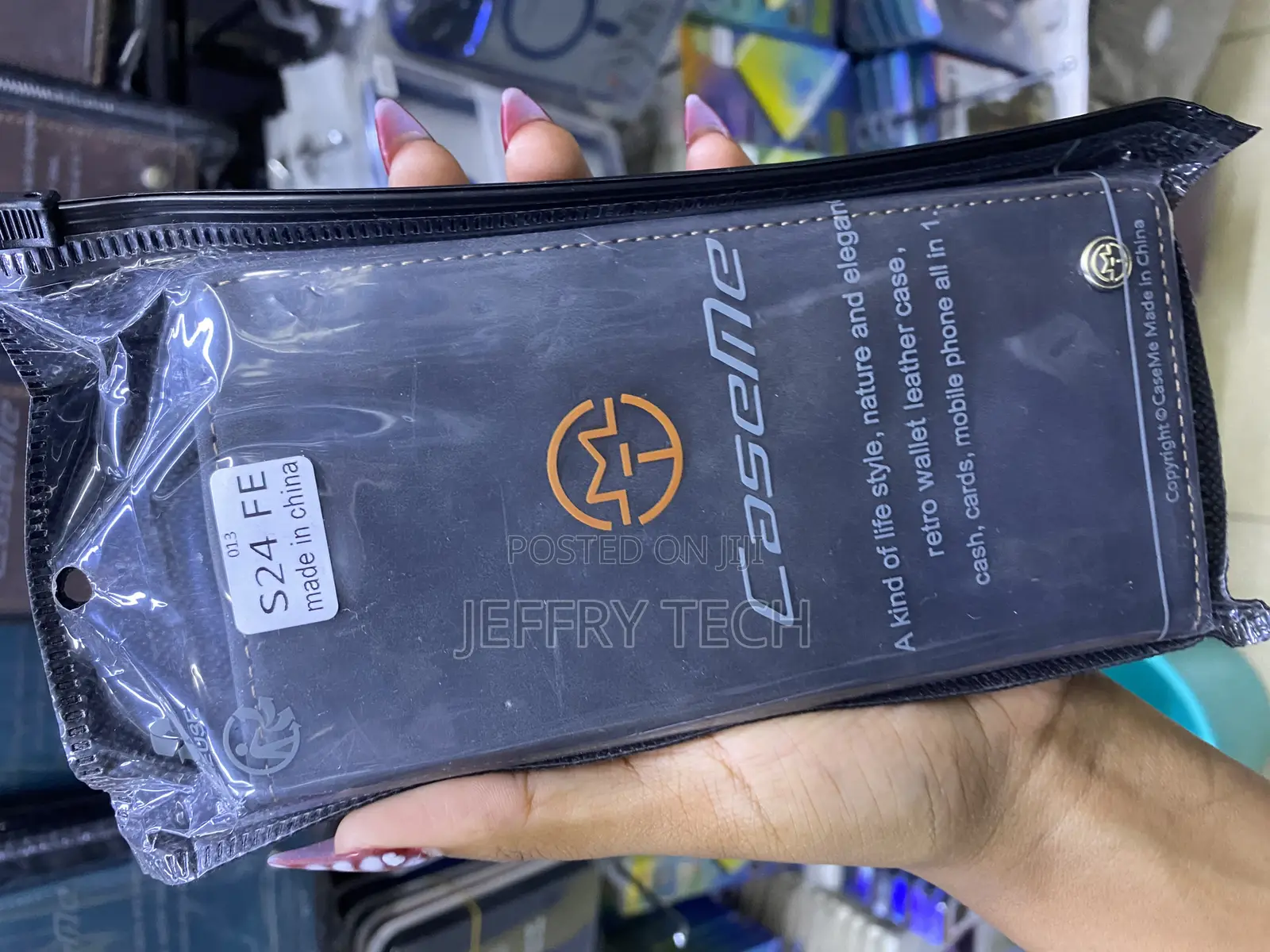 Cklom Samsung Galaxy S24fe 5g Case With Card Holder