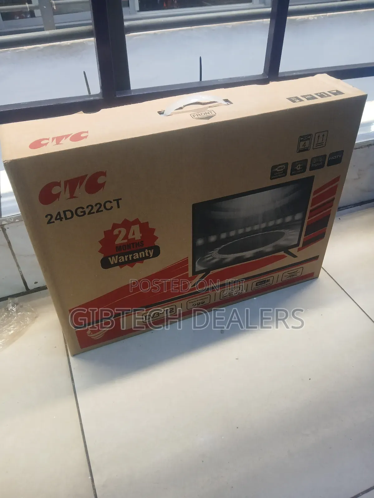 CTC 24" Digital Tv Ac Dc 24dg22ct