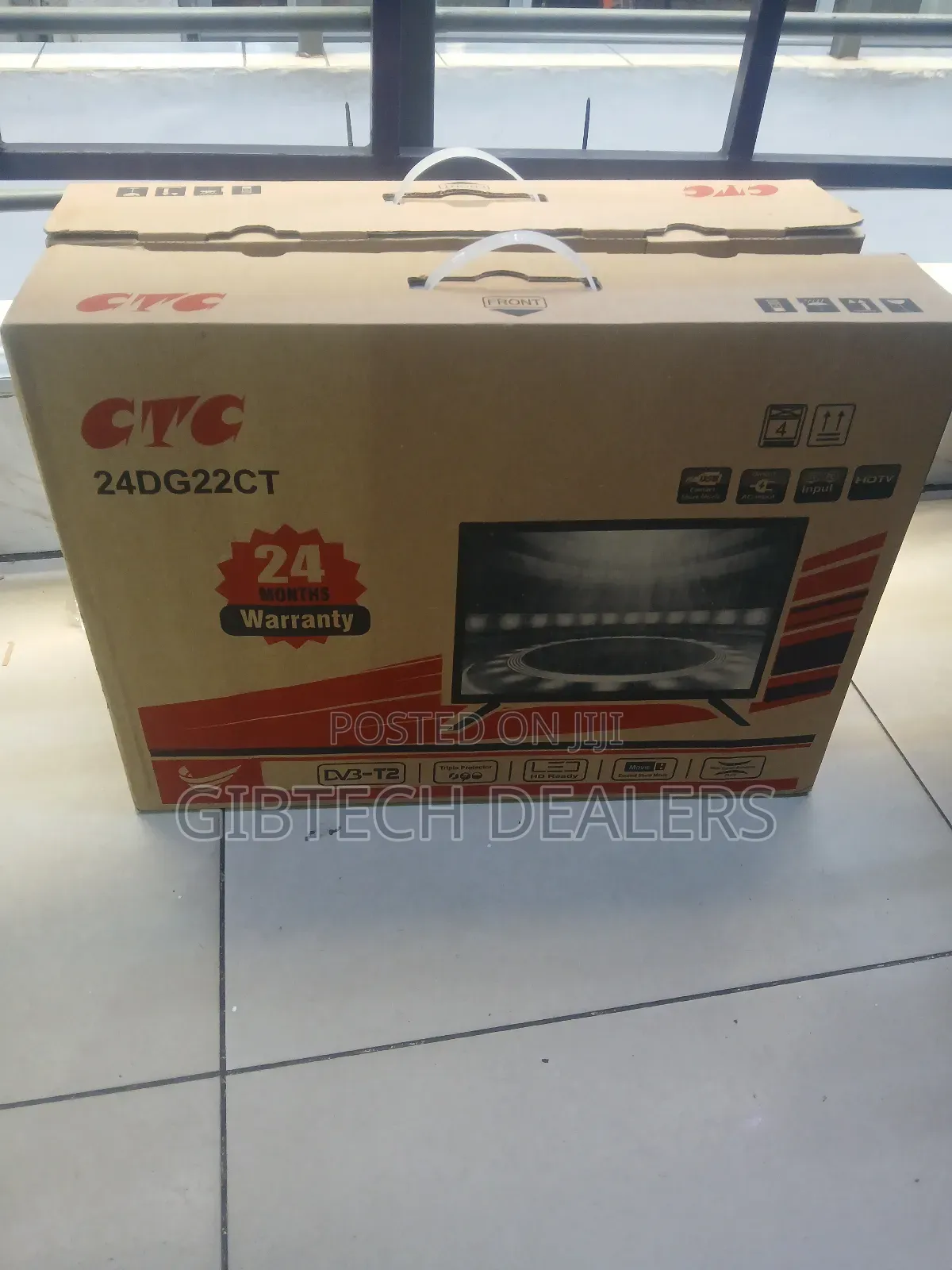 CTC 24" Digital Tv Ac Dc 24dg22ct
