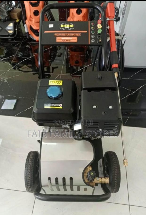 4200psi 13h Hisaki Japan High Pressure Petrol Powered Car Wash Machine