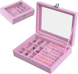 Velvet Jewelry Organizer Box - thumbnail 2