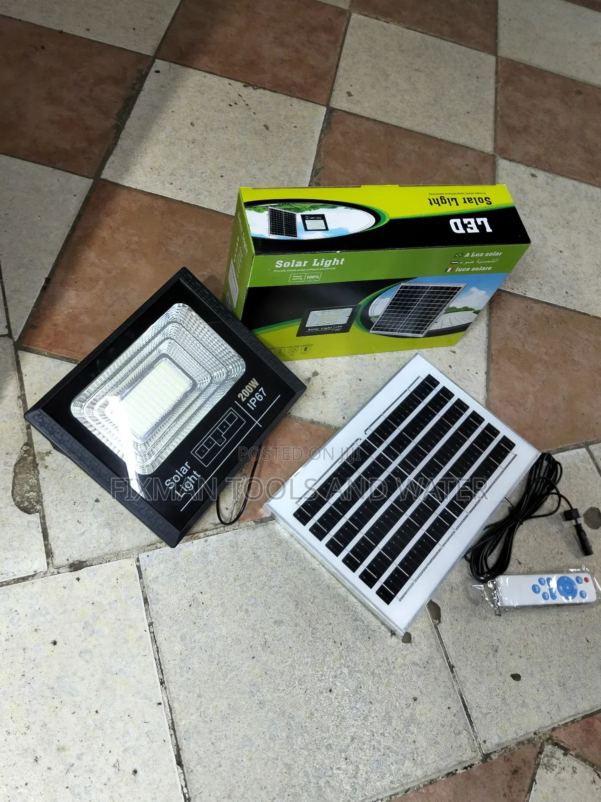 Led Ip 67 Solar Street Light 200 Watts With Daylight Sensor