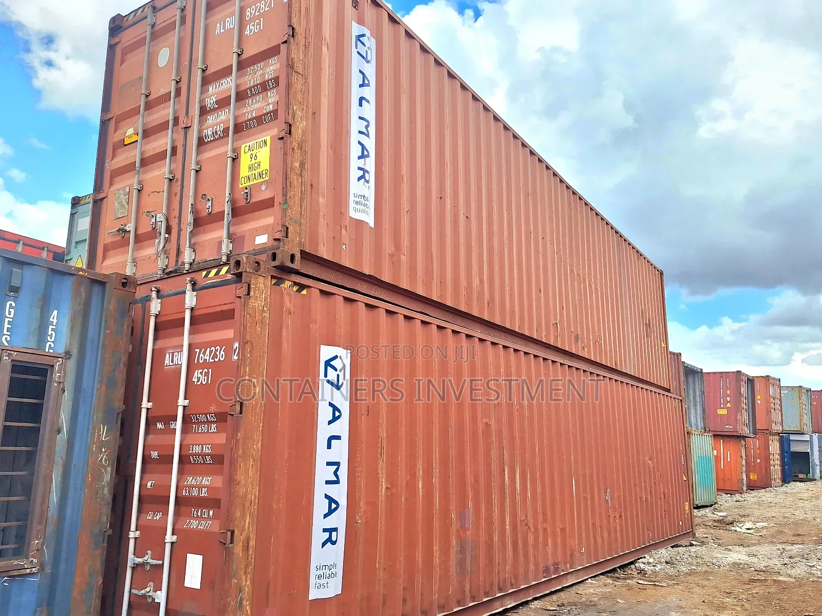 “Top-condition Shipping Containers – Built To Last.
