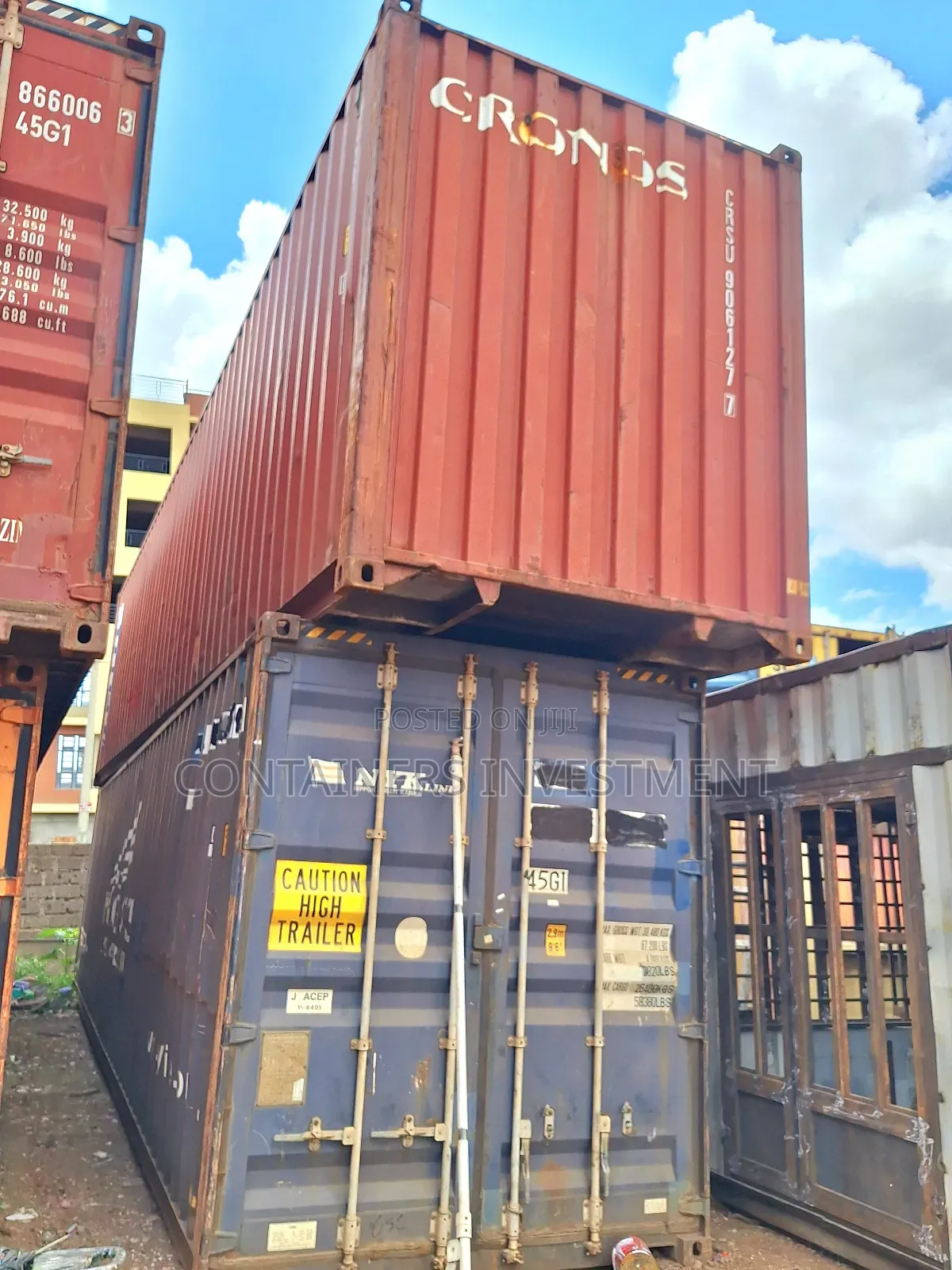 “Top-condition Shipping Containers – Built To Last.