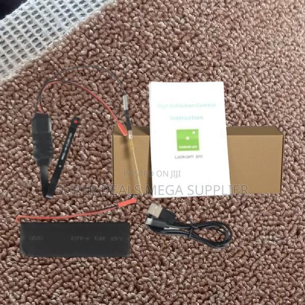 Rechargeable Pin Hole Nanny Spy Camera 1080p Wifi Remote Monitoring