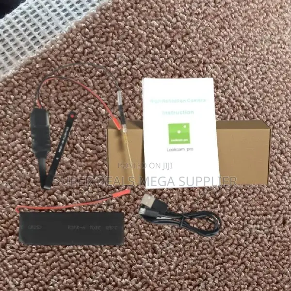 Rechargeable Pin Hole Nanny Spy Camera 1080p Wifi Remote Monitoring