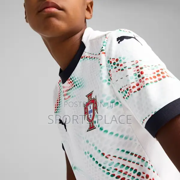 Puma Portugal Away Team Jersey for Children 25/26