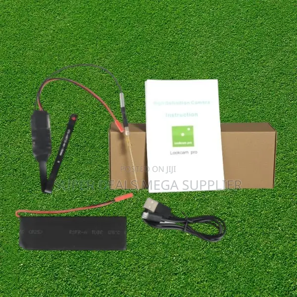 Small Pin Hole Spy Nanny Camera 1080p Wireless Home Security Monitor