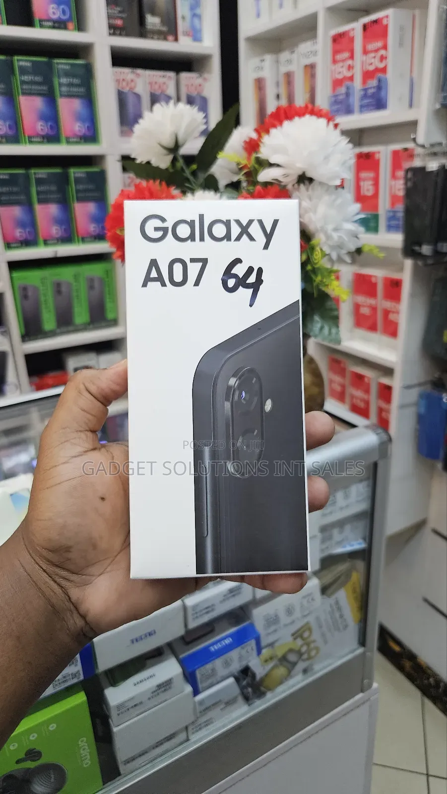 New Samsung Galaxy A07 4G 64 GB Black