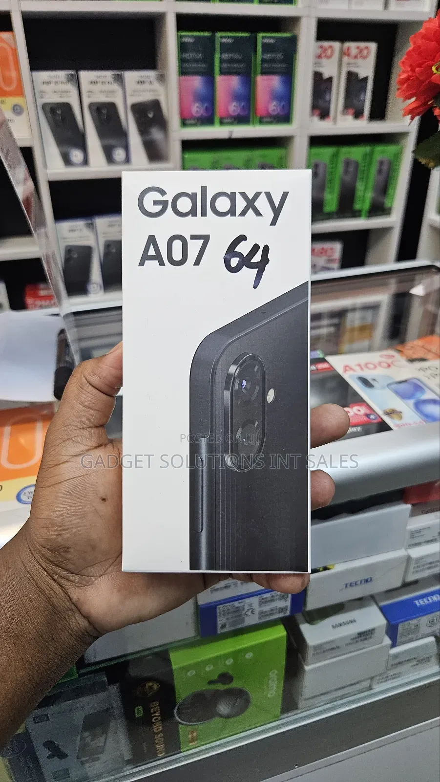 New Samsung Galaxy A07 4G 64 GB Black