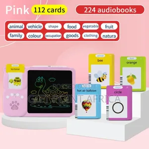 Talking Flashcard With Lcd Writing Pad For Kids