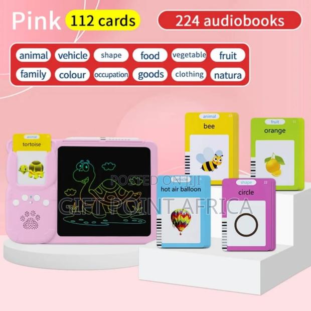 Talking Flashcard With Lcd Writing Pad For Kids - thumbnail 2