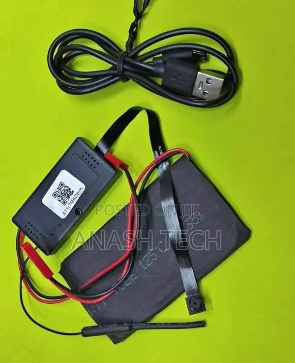 Mini Wifi Video Recorder Pinhole Camera With App Remote Viewing