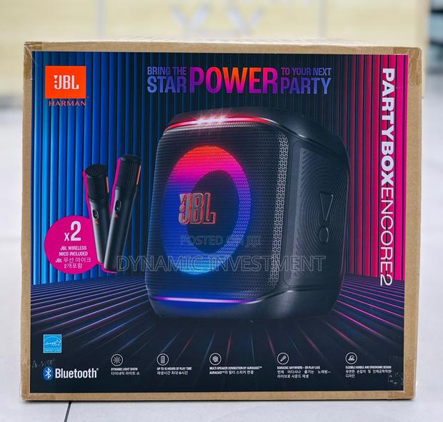 JBL Partybox Encore 2 Speaker With 2mic - main view