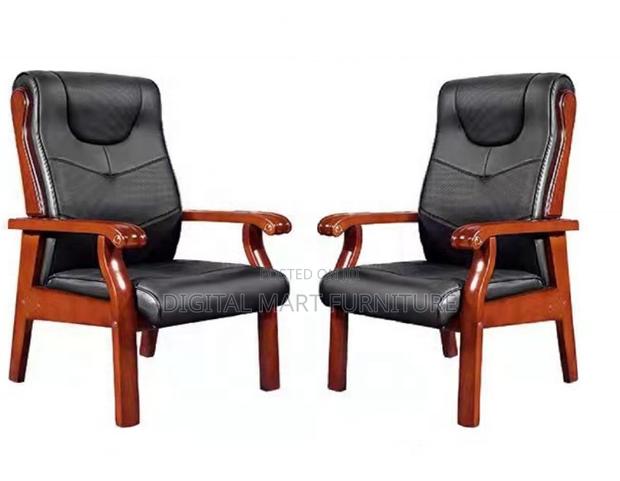 Thick Manager Padded Leather Chair - thumbnail 2