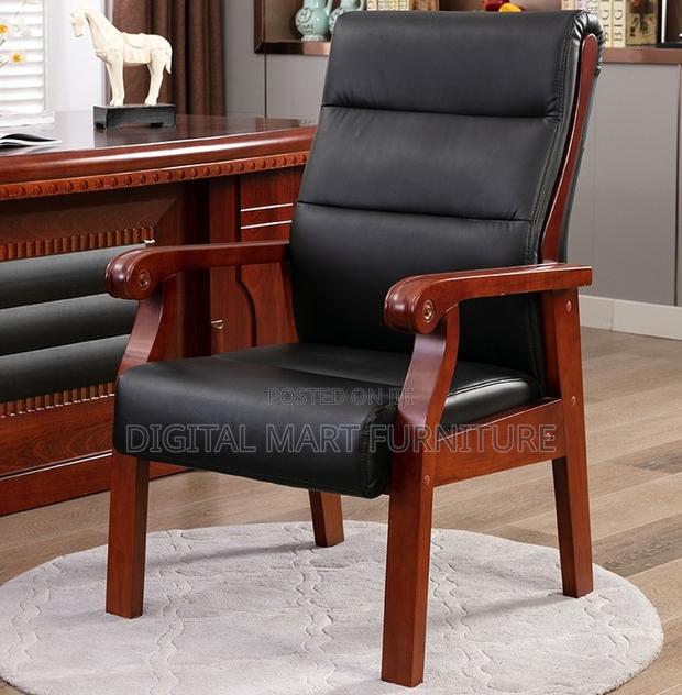 Thick Manager Padded Leather Chair - thumbnail 4